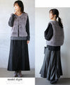 A warm fur vest that will liven up the seasonal mood