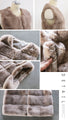 A warm fur vest that will liven up the seasonal mood