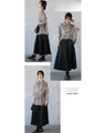 A stylish all-over print shirt