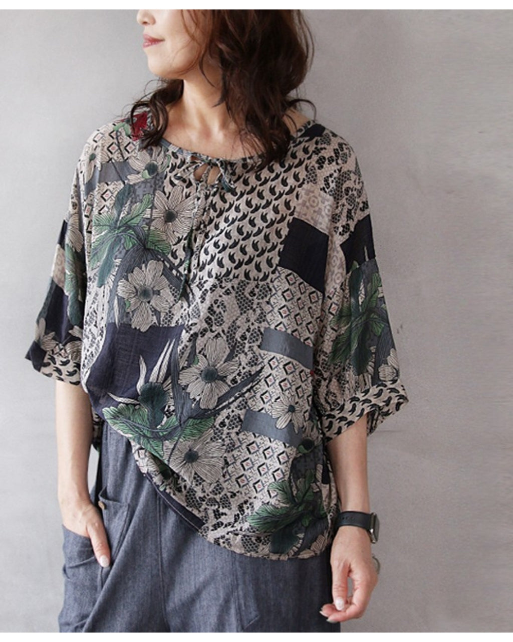 花柄をカッコいいにシフト トップス シャツ – ONE PEACE ONLINE