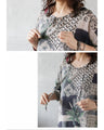 A cool shift in floral print tops and shirts