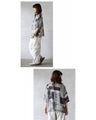 A cool shift in floral print tops and shirts