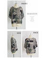 A cool shift in floral print tops and shirts