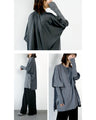 A stand-out top made from two fabrics