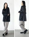A top made from two fabrics to complete your outfit