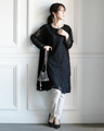 A classy and striking lace tunic
