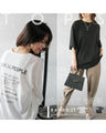 Update the basics: Adult back logo T-shirt