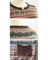 A patterned knit that will be the focal point of your outfit