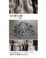 A monochrome art pattern x tiered dress that stands out from the crowd