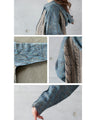 A trick art knit top that's one of a kind