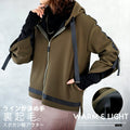 The lines are the deciding factor. A lightweight casual outerwear