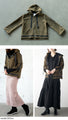 The lines are the deciding factor. A lightweight casual outerwear
