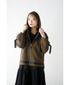The lines are the deciding factor. A lightweight casual outerwear