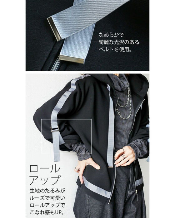 ラインが決め手 スポカジ軽アウター