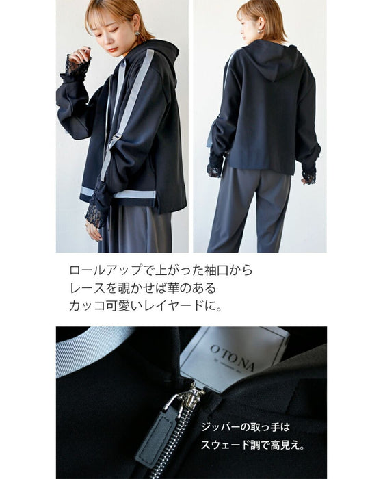 ラインが決め手 スポカジ軽アウター