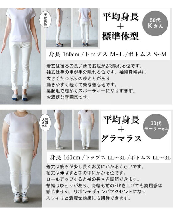 ラインが決め手 スポカジ軽アウター