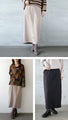 A loose, fleece-lined skirt that doesn't show your figure