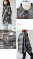 Make your check shirt stand out. Uneven dyed check