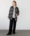 Make your check shirt stand out. Uneven dyed check