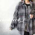 Make your check shirt stand out. Uneven dyed check