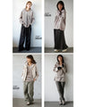 A glossy velour that is more than just casual. An original and elegant hoodie for adults.