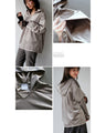 A glossy velour that is more than just casual. An original and elegant hoodie for adults.