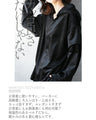 A glossy velour that is more than just casual. An original and elegant hoodie for adults.