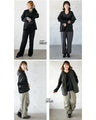 A glossy velour that is more than just casual. An original and elegant hoodie for adults.