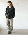 A glossy velour that is more than just casual. An original and elegant hoodie for adults.