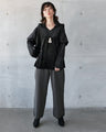 A glossy velour that is more than just casual. An original and elegant hoodie for adults.