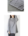 Exquisitely placed knitted look
