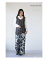 A vintage-style vest for a layered look