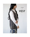 A vintage-style vest for a layered look
