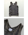 A vintage-style vest for a layered look