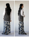 A vintage-style vest for a layered look