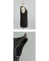 A vintage-style vest for a layered look