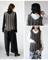 A vintage-style vest for a layered look