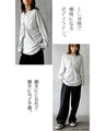 A long sleeve T-shirt for adults with a crinkled look