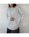 A long sleeve T-shirt for adults with a crinkled look