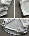 A long sleeve T-shirt for adults with a crinkled look