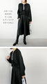 A long sleeve T-shirt for adults with a crinkled look