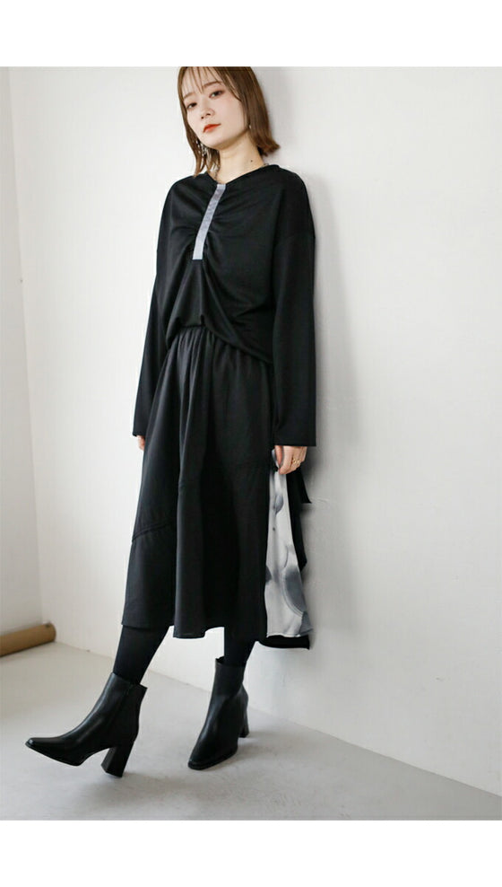 くしゅ感で魅せる大人のロンT