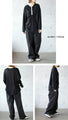 A long sleeve T-shirt for adults with a crinkled look