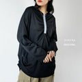 A long sleeve T-shirt for adults with a crinkled look
