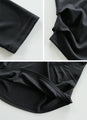 A long sleeve T-shirt for adults with a crinkled look