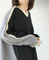 Oversized and slimming color scheme