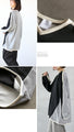 Oversized and slimming color scheme