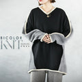 Oversized and slimming color scheme