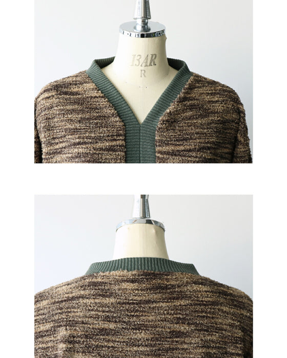 Not too cute, but mature. A knit top with a great vibe.