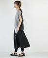 Neat bicolor loose dolman knit top